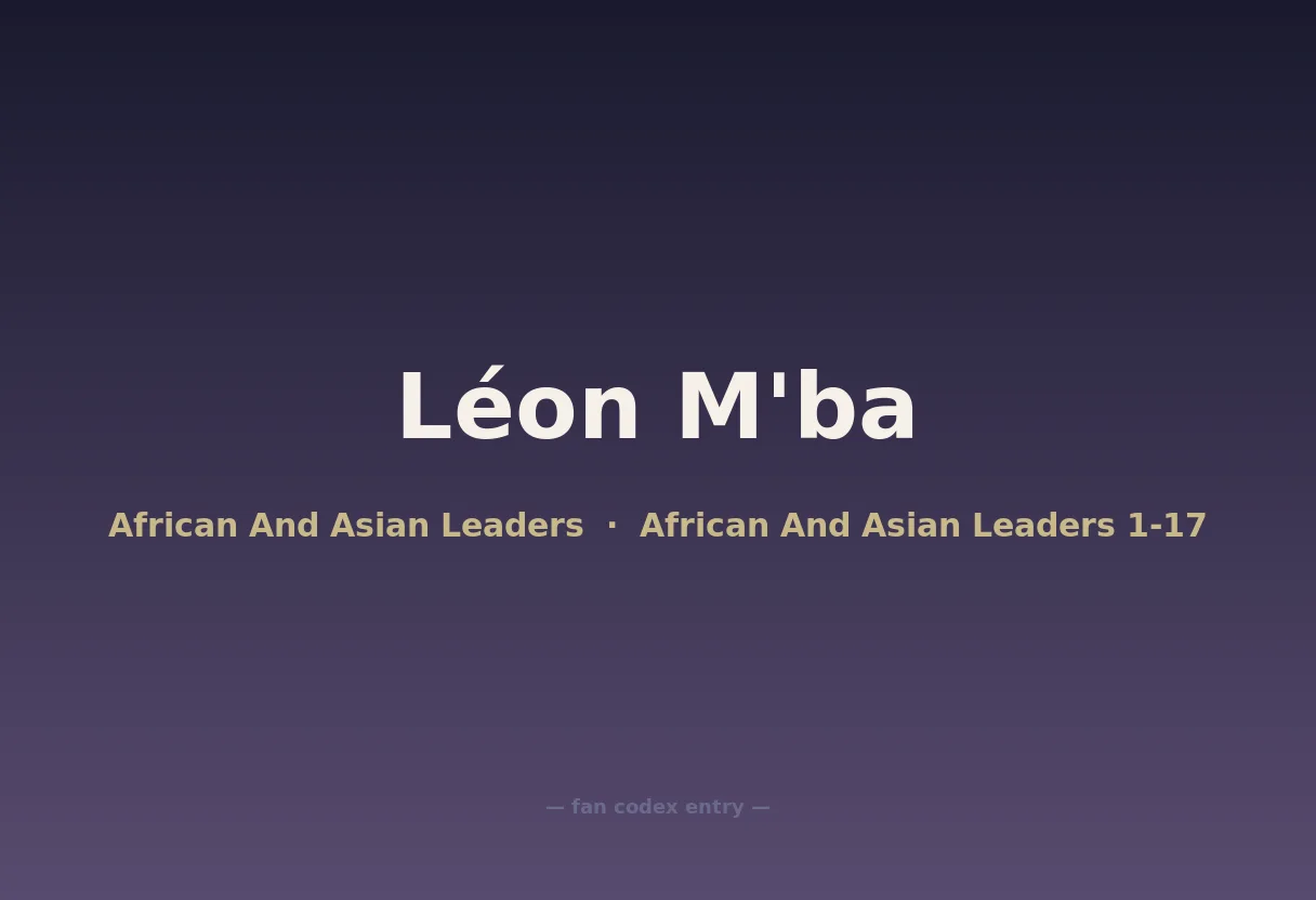 Léon M'ba